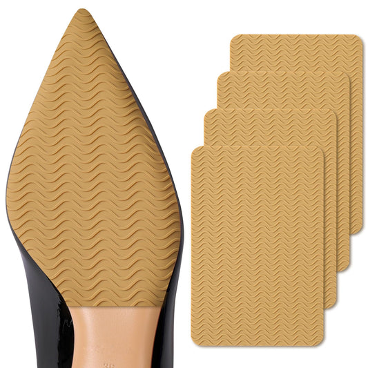 Shoe Sole Bottom Protector,Self Adhesive Shoe Grips on Bottom of Shoes,Non Slip Shoe Pads,Shoe Sole Guard, Anti Slip Shoe Grips Pads